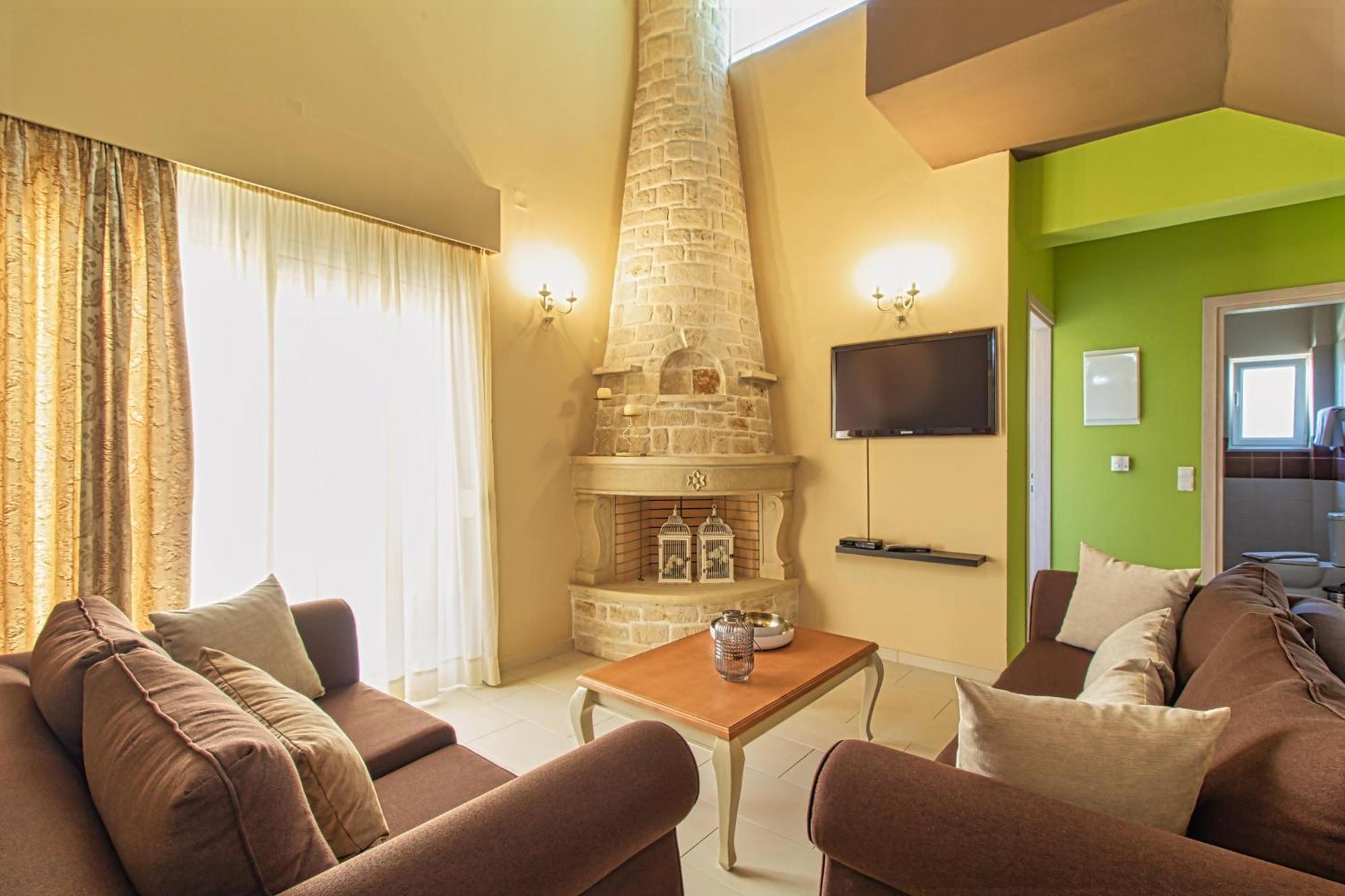 Theo Villas With Sea View Marathokefála Room photo