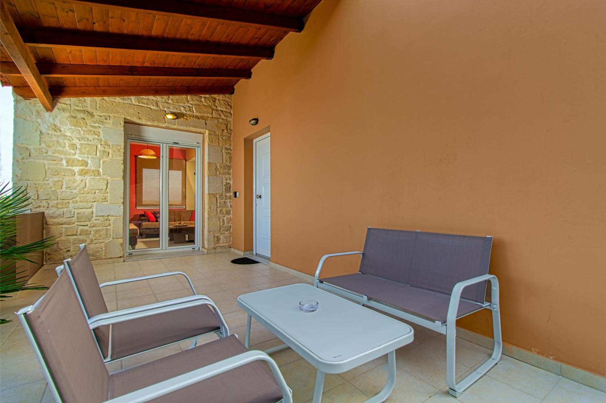 Theo Villas With Sea View Marathokefála Room photo