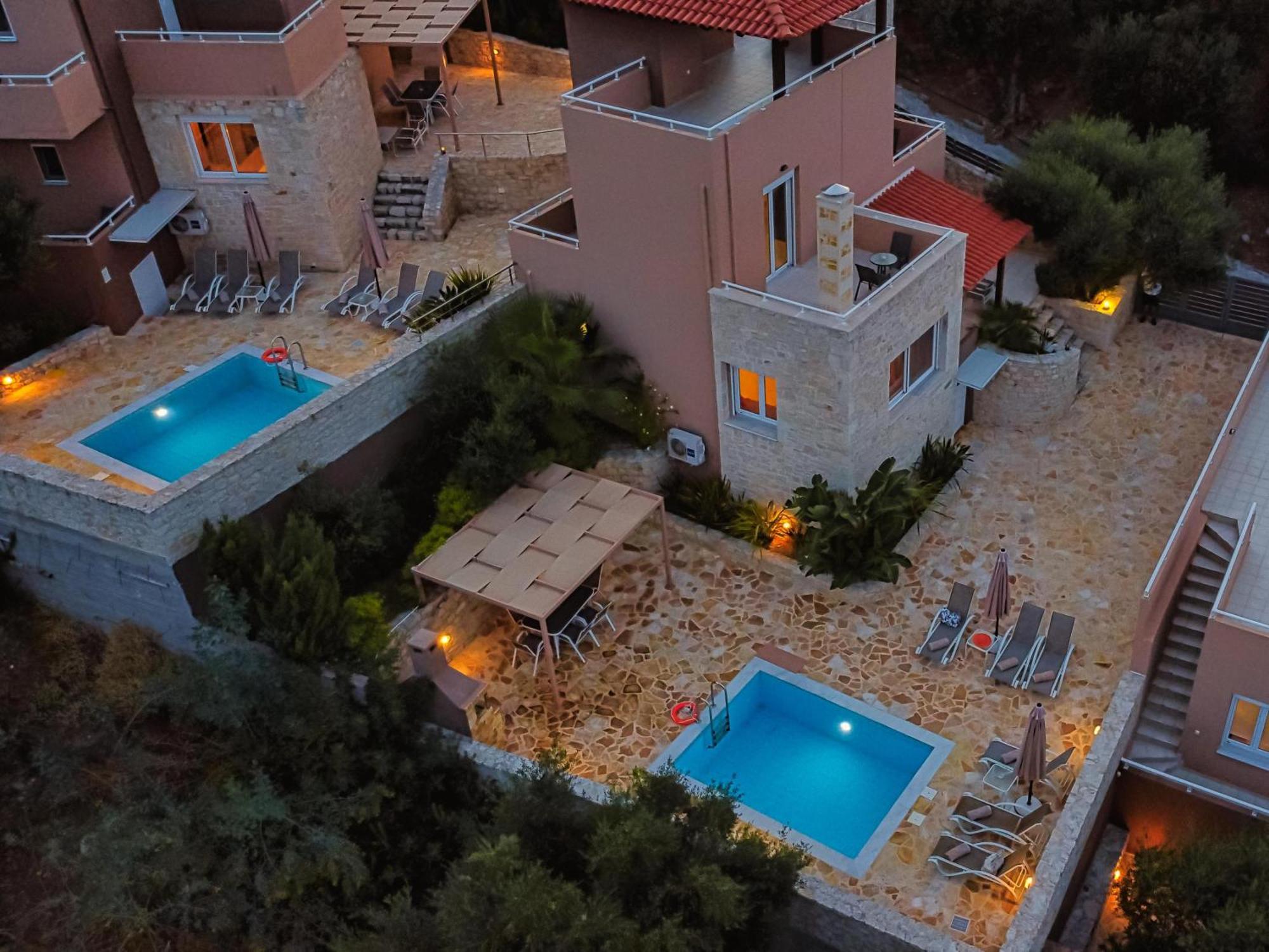 Theo Villas With Sea View Marathokefála Room photo