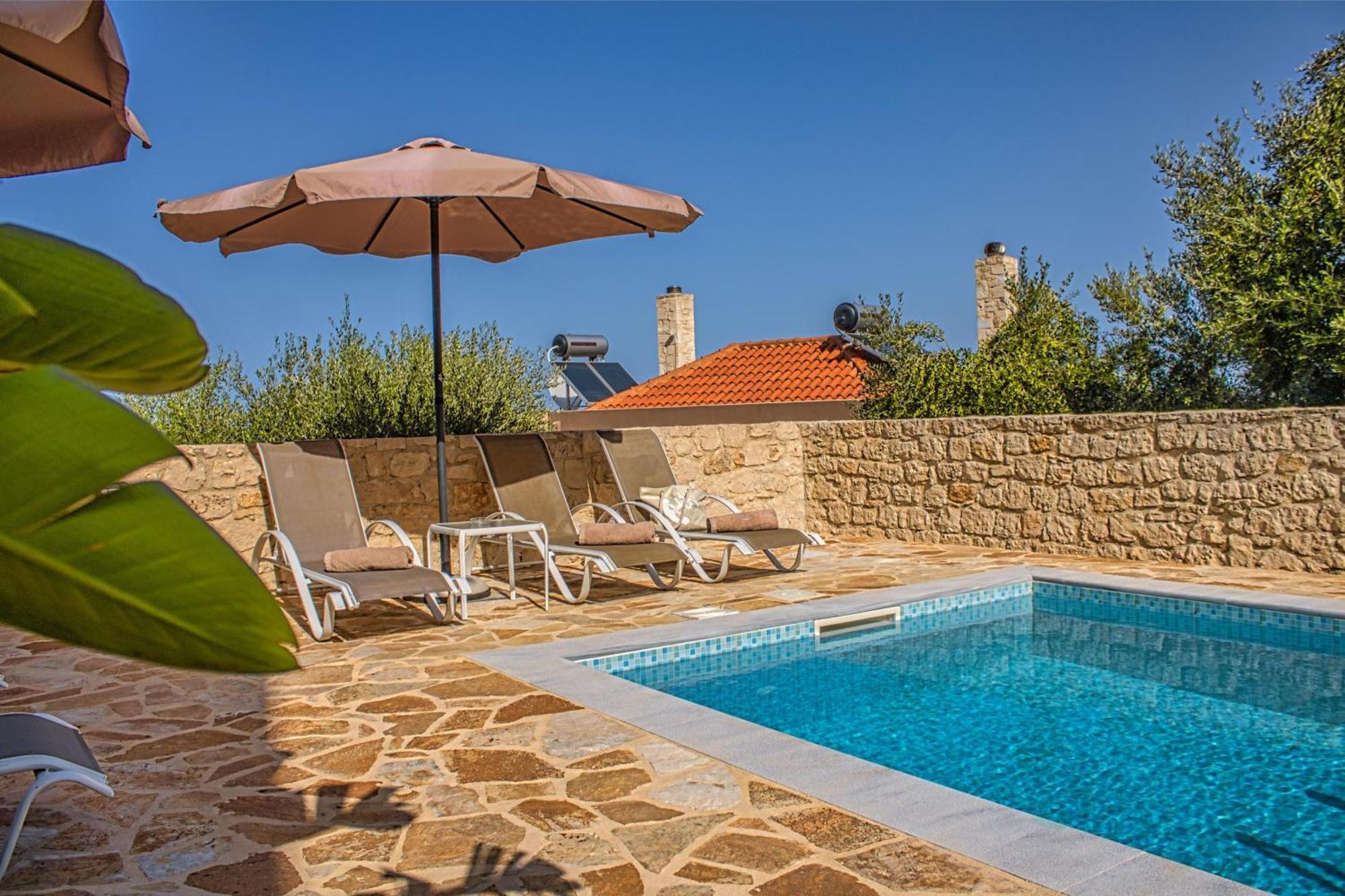 Theo Villas With Sea View Marathokefála Room photo