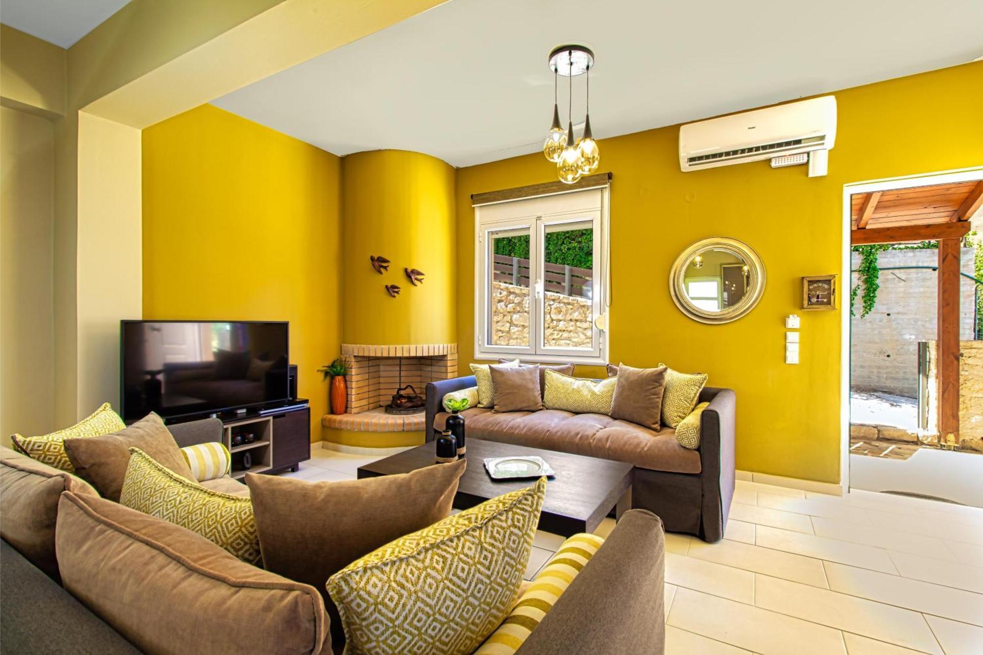 Theo Villas With Sea View Marathokefála Room photo
