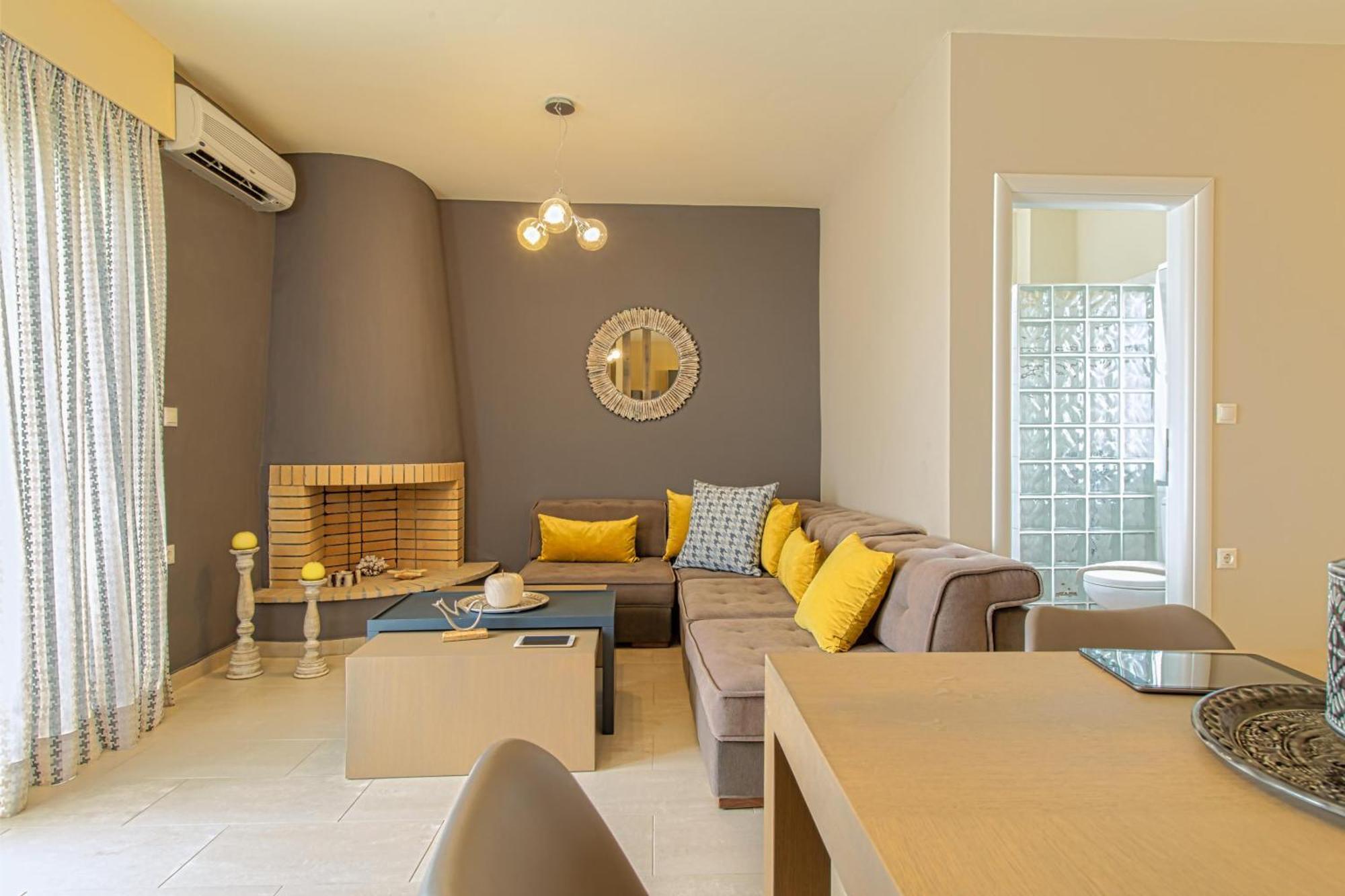 Theo Villas With Sea View Marathokefála Room photo