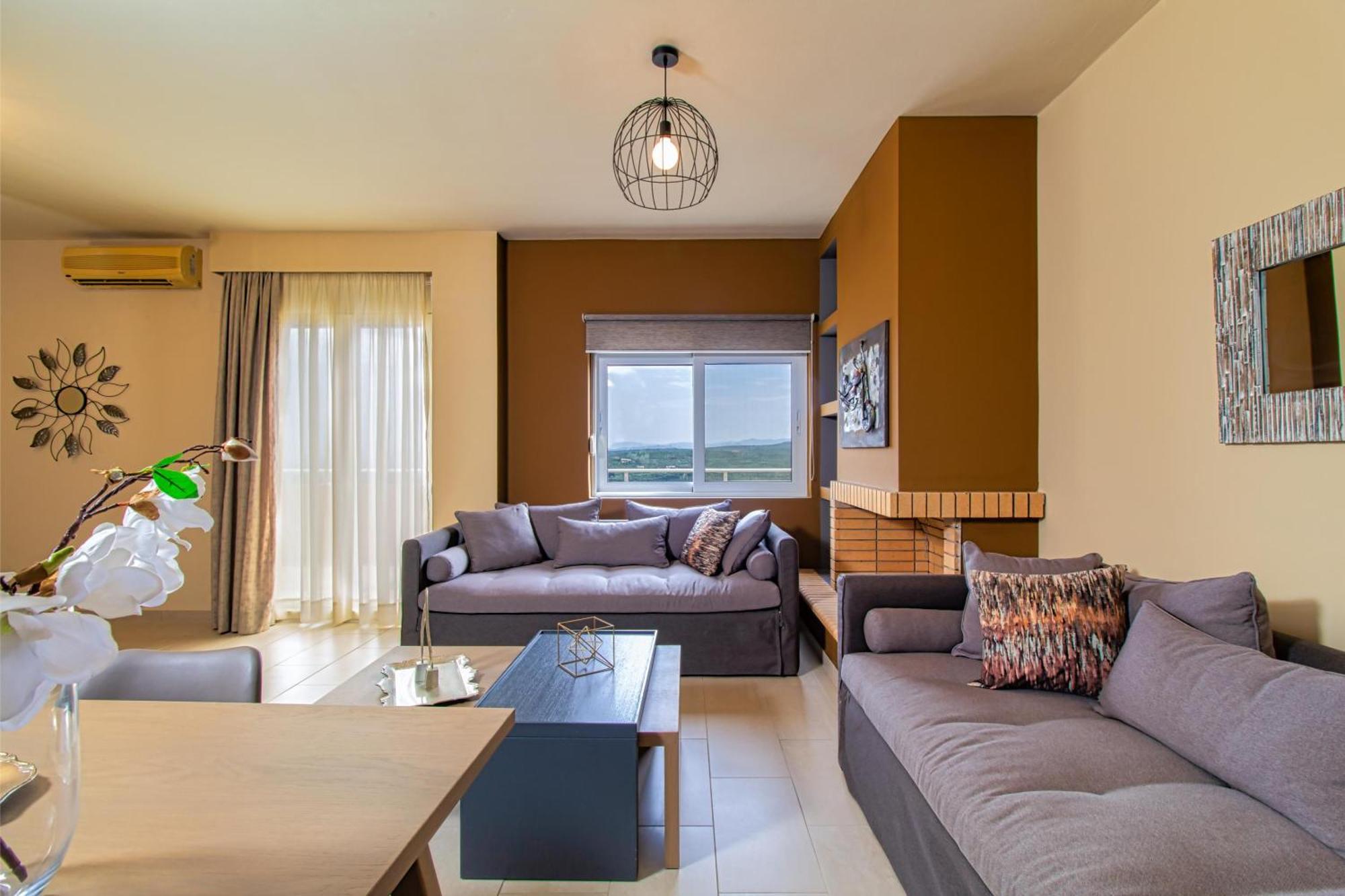 Theo Villas With Sea View Marathokefála Room photo